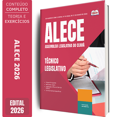 Apostila ALECE 2026 - Técnico Legislativo