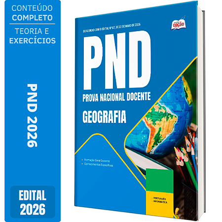 Apostila PND 2026 - Geografia