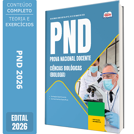 Apostila PND 2026 - Ciências Biológicas (Biologia)