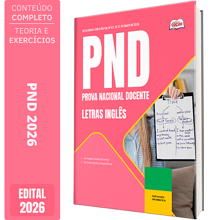 Apostila PND 2026 - Letras Inglês
