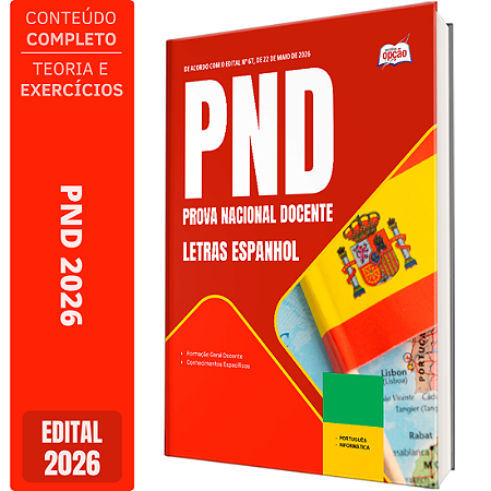 Apostila PND 2026 - Letras Espanhol