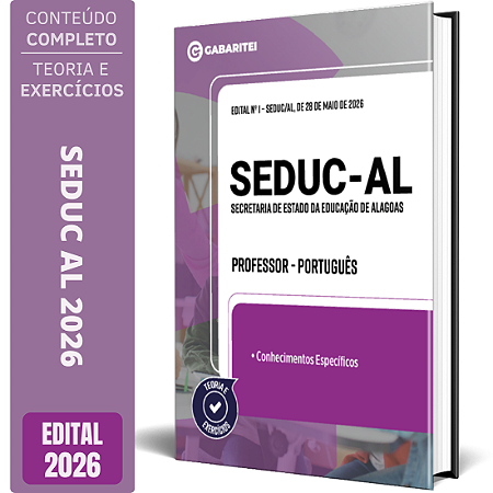 Apostila SEDUC AL 2026 - Professor Português