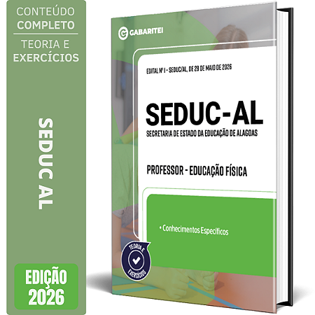 Apostila SEDUC AL 2026 Professor - Educação Física