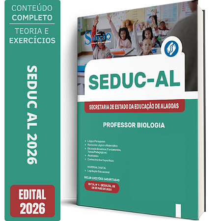Apostila SEDUC AL 2026 - Professor Biologia