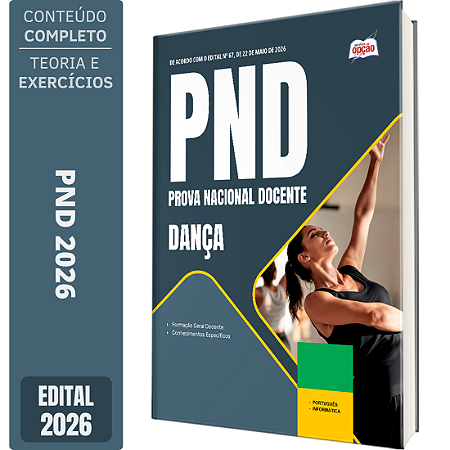 Apostila PND 2026 - Dança