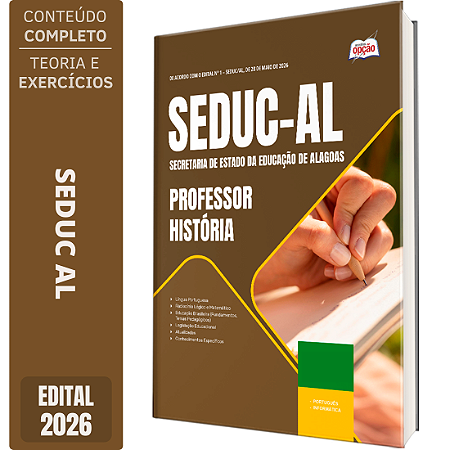 Apostila SEDUC AL 2026 - Professor História