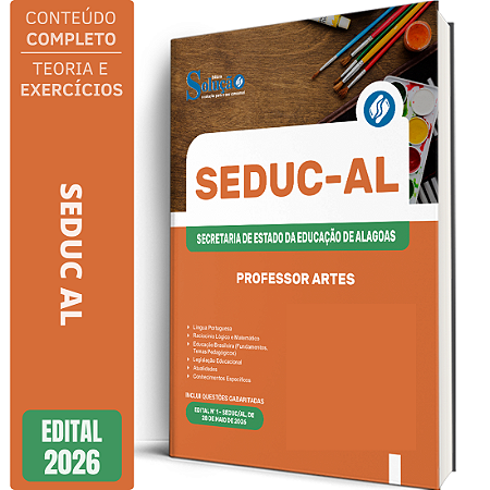 Apostila SEDUC AL 2026 - Professor Artes