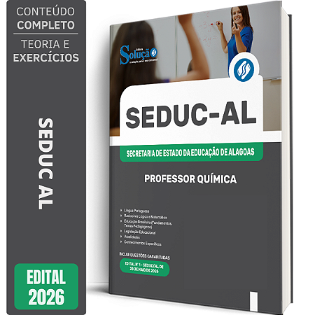 Apostila SEDUC AL 2026 - Professor Química