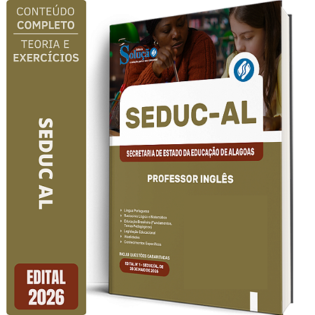 Apostila SEDUC AL 2026 - Professor Inglês