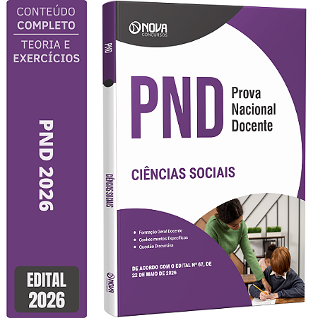 Apostila PND 2026 - Ciências Sociais