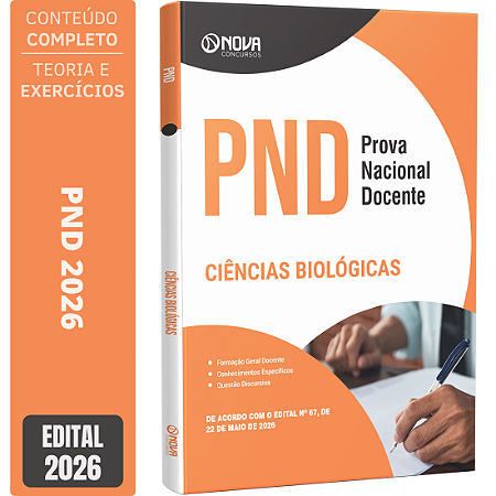 Apostila PND 2026 - Ciências Biológicas (Biologia)