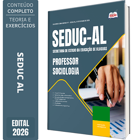 Apostila SEDUC AL 2026 - Professor Sociologia