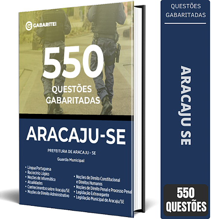 Apostila Prefeitura de Aracaju SE - 550 Questões Gabaritadas