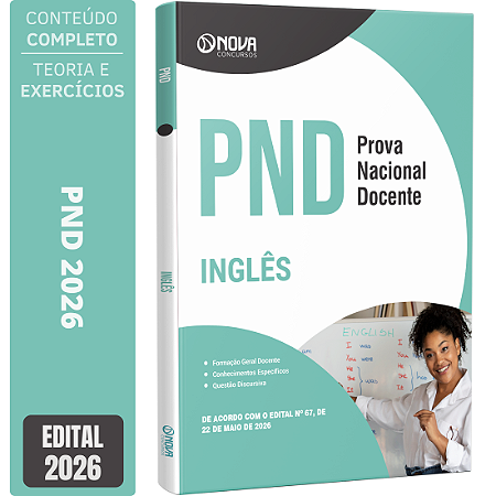 Apostila PND 2026 - Letras Inglês