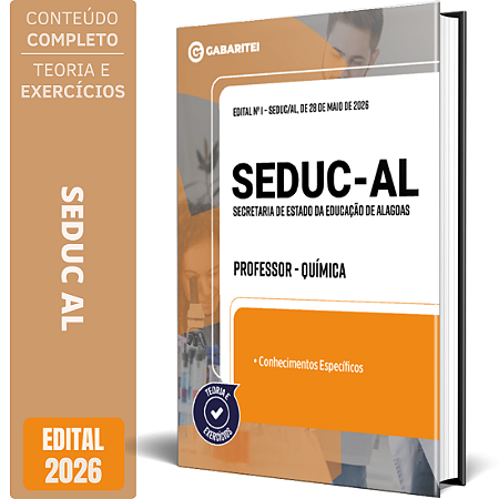 Apostila SEDUC AL 2026 Professor - Química