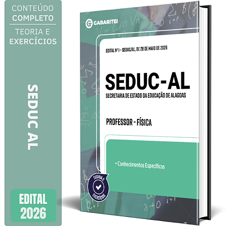 Apostila Seduc AL 2026 Professor - Física