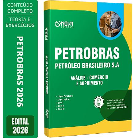 Apostila Petrobras 2026 Análise - Comércio e Suprimento