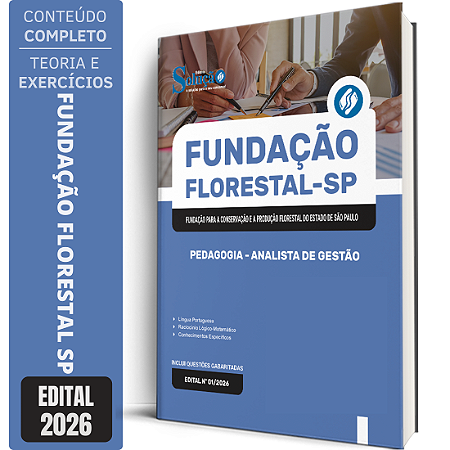 Apostila Fundação Florestal 2026 Analista de Gestão - Pedagogia