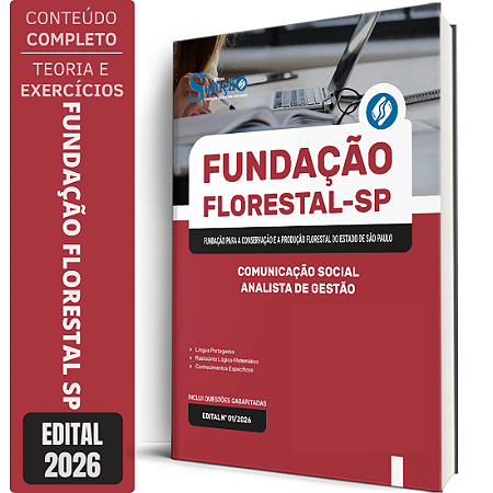 Apostila Fundação Florestal 2026 Analista de Gestão - Comunicação Social
