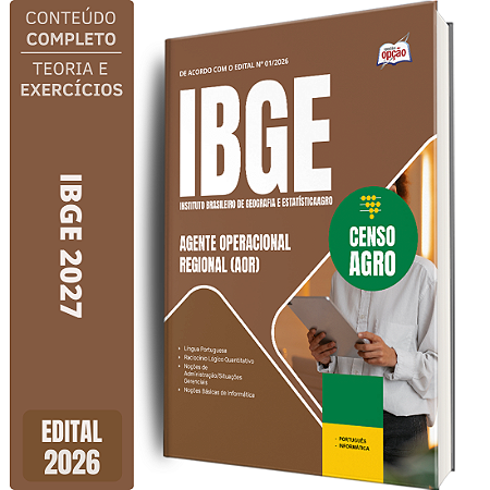 Apostila IBGE CENSO 2027 - Agente Operacional Regional (AOR)