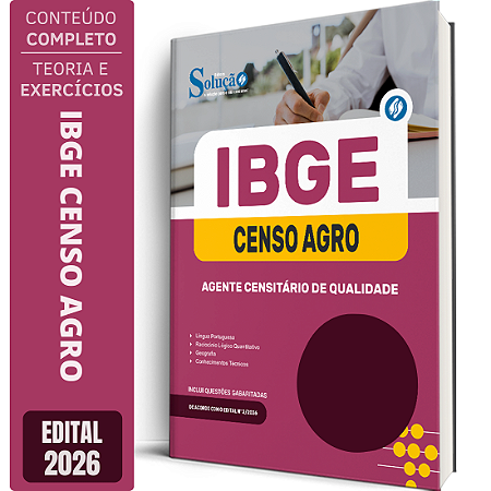 Apostila IBGE CENSO 2027 - Agente Censitário de Qualidade
