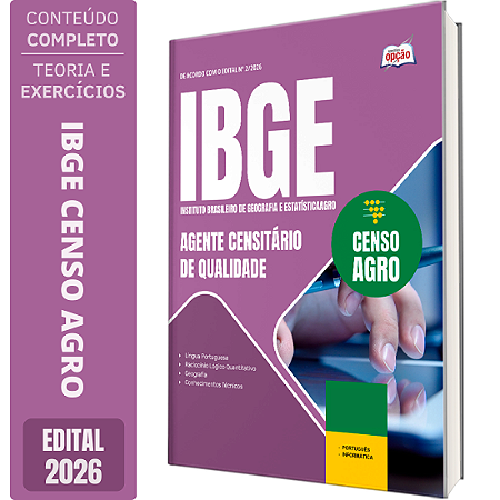 Apostila IBGE CENSO 2027 - Agente Censitário de Qualidade