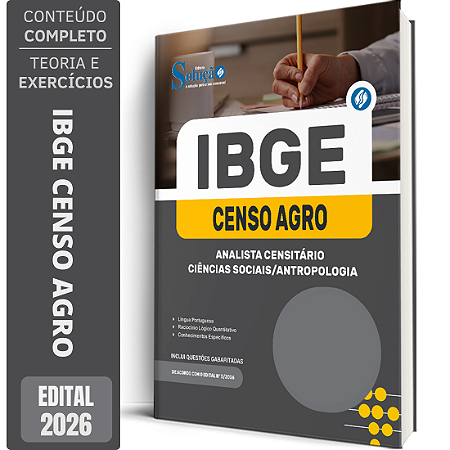 Apostila IBGE CENSO 2027 Analista Censitário - Ciências Sociais/Antropologia