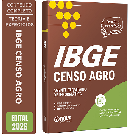 Apostila IBGE Temporário 2026 - Agente Censitário de Informática (ACI)
