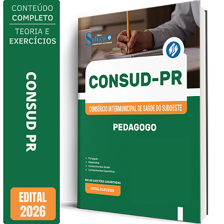 Apostila CONSUD 2026 - Pedagogo