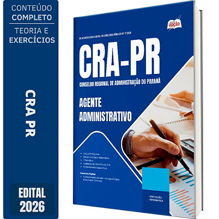 Apostila CRA PR 2026 - Agente Administrativo