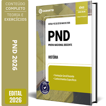Apostila PND 2026 - História
