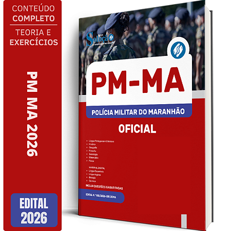 Apostila PM MA 2026 - Oficial