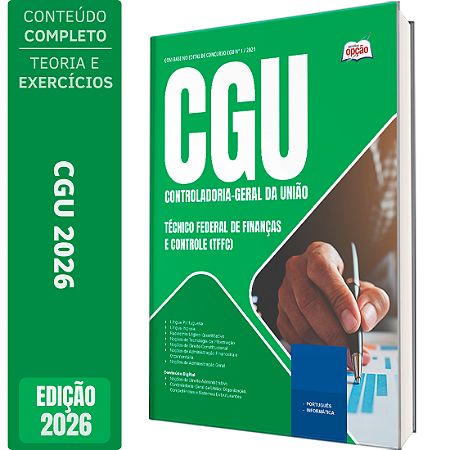 Apostila CGU 2026 Técnico Federal de Finanças e Controle - TFFC