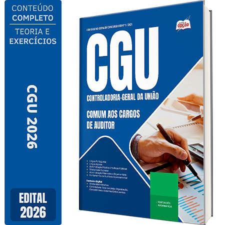 Apostila CGU 2026 - Comum aos Cargos de Auditor