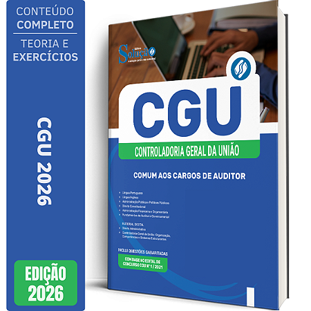 Apostila CGU 2026 - Comum aos Cargos de Auditor