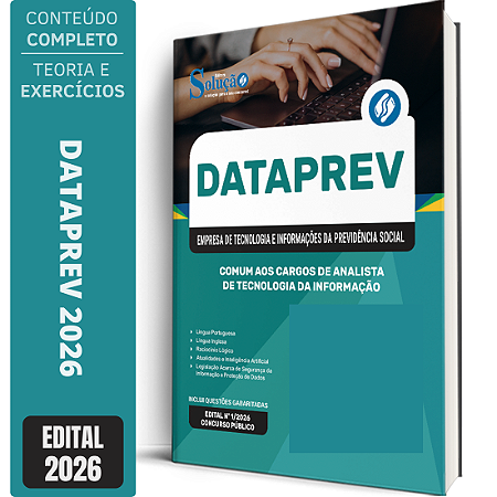 Apostila DATAPREV 2026 - Comum aos Cargos de Analista de Tecnologia da Informação