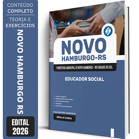 Apostila Prefeitura de Novo Hamburgo RS 2026 - Educador Social