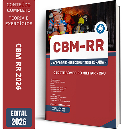 Apostila CBM RR 2026 - Cadete Bombeiro Militar