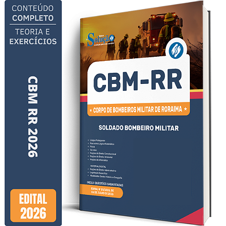 Apostila CBM RR 2026 - Soldado Bombeiro Militar