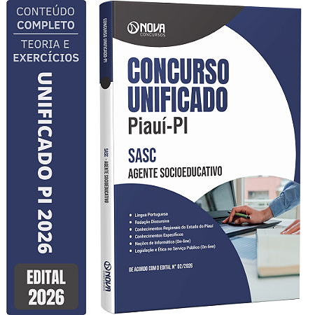Apostila Unificado PI 2026 - Agente Socioeducativo