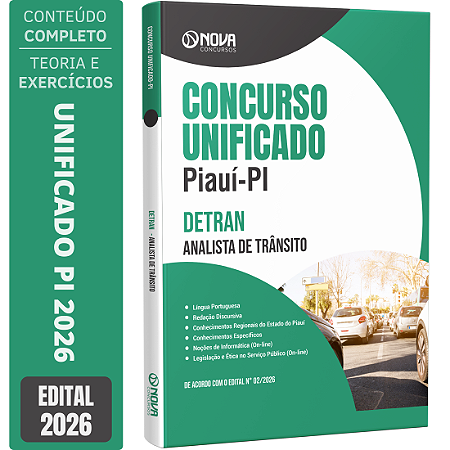 Apostila Unificado PI 2026 - Analista de Trânsito