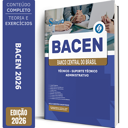 Apostila BACEN 2026 Técnico - Suporte Técnico Administrativo