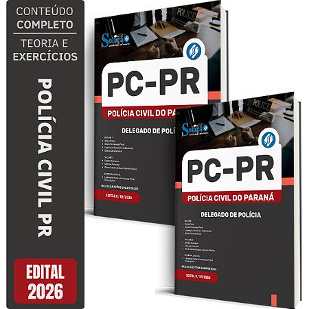 Apostila PC PR 2026 - Delegado de Polícia