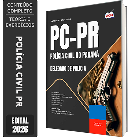 Apostila PC PR 2026 - Delegado de Polícia