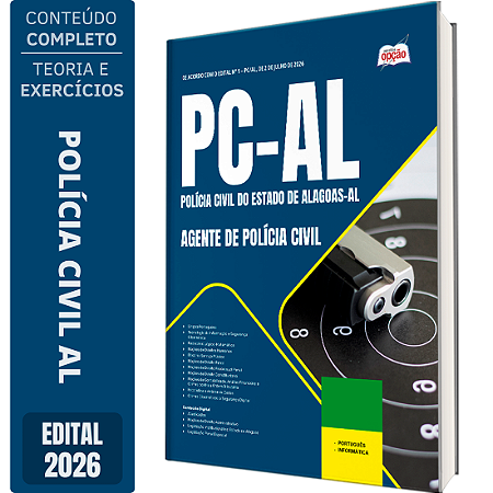 Apostila PC AL 2026 - Agente de Polícia Civil