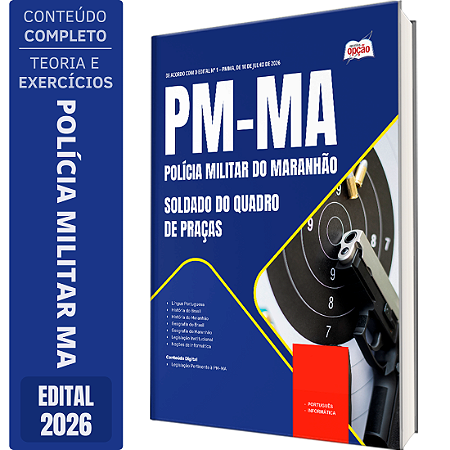 Apostila PM MA 2026 - Soldado do Quadro de Praças