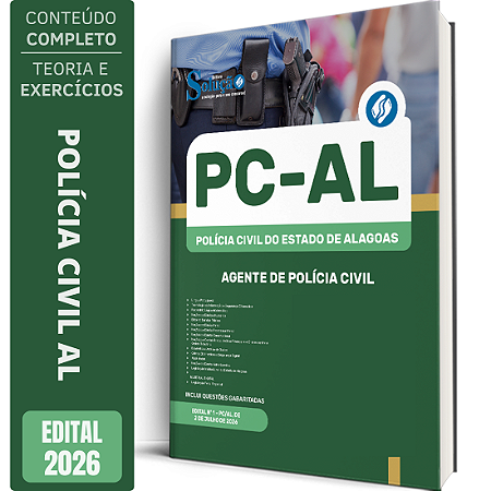 Apostila PC AL 2026 - Agente de Polícia Civil