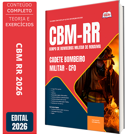 Apostila CBM RR 2026 - Cadete Bombeiro Militar
