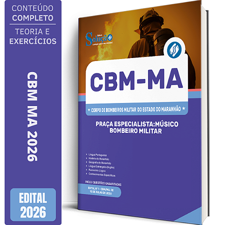 Apostila CBM MA 2026 - Praça Especialista Músico Bombeiro Militar