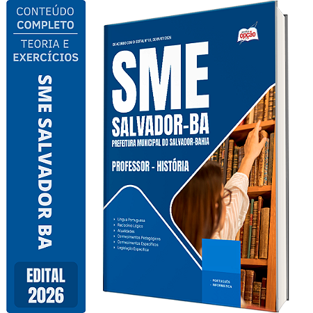 Apostila SME Salvador BA 2026 Professor - História